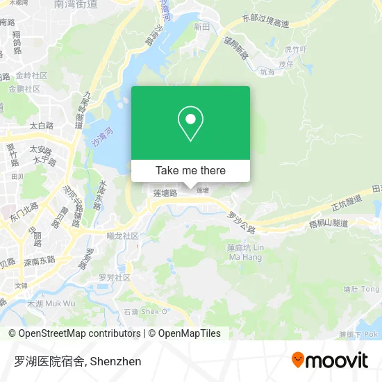 罗湖医院宿舍 map