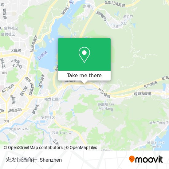 宏发烟酒商行 map