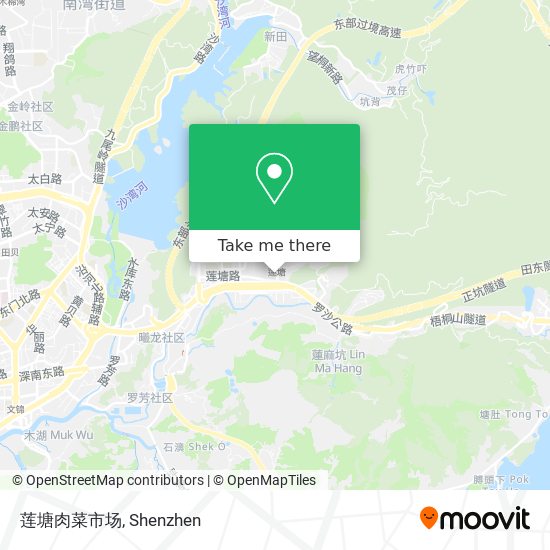 莲塘肉菜市场 map
