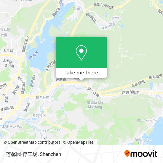 莲馨园-停车场 map