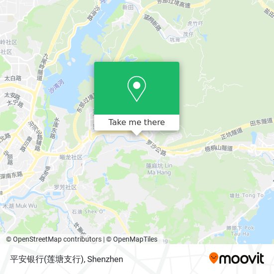 平安银行(莲塘支行) map