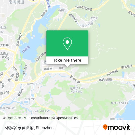 雄狮客家黄食府 map