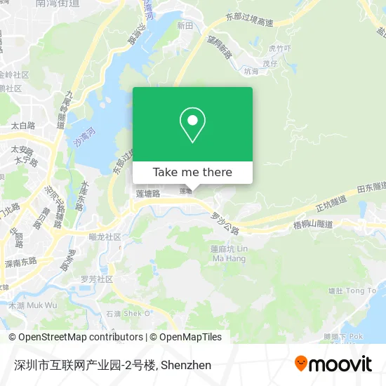 深圳市互联网产业园-2号楼 map