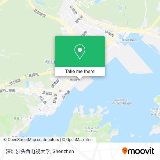 深圳沙头角电视大学 map