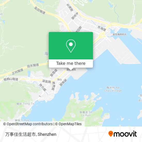 万事佳生活超市 map