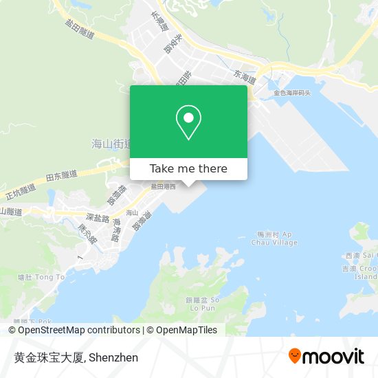 黄金珠宝大厦 map
