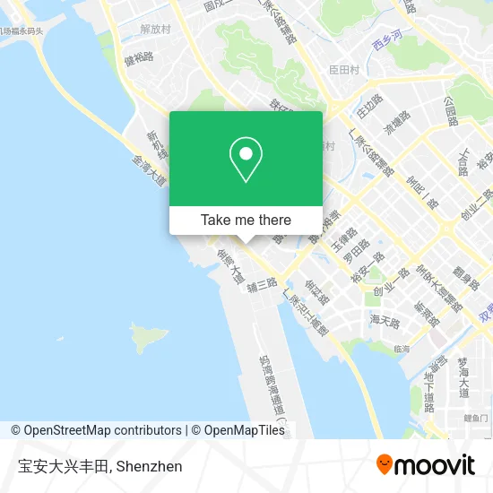 宝安大兴丰田 map