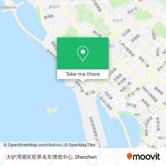 大铲湾港区世界名车博览中心 map