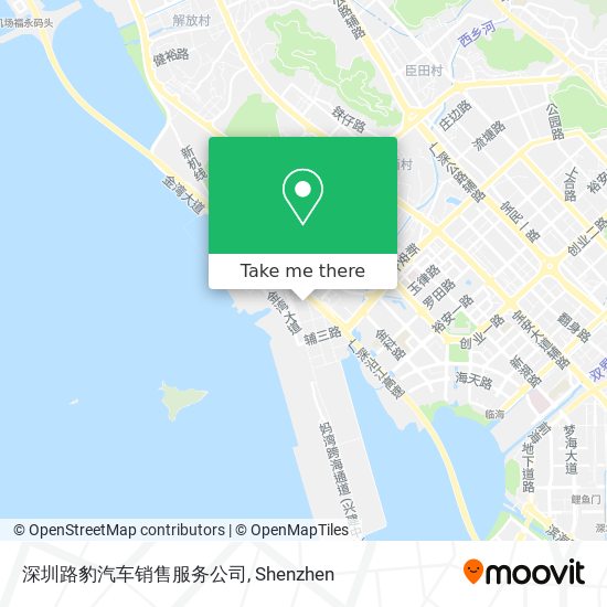 深圳路豹汽车销售服务公司 map