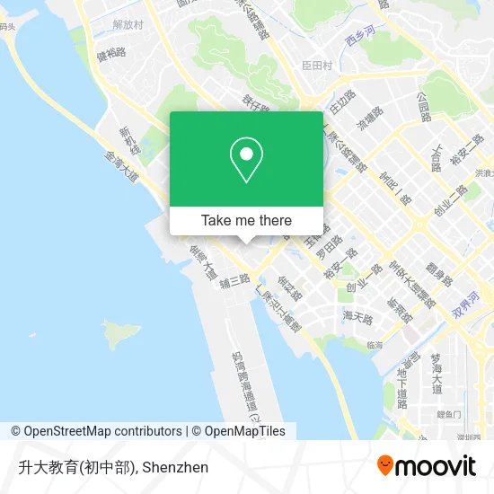 升大教育(初中部) map