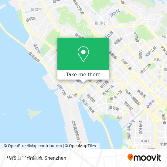 马鞍山平价商场 map