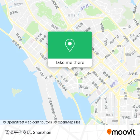 晋源平价商店 map