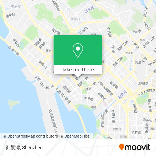 御景湾 map