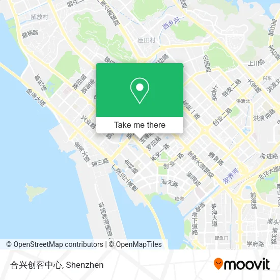 合兴创客中心 map