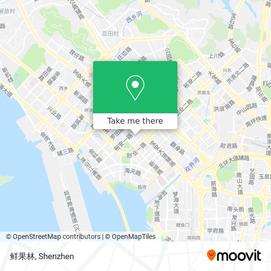 鲜果林 map