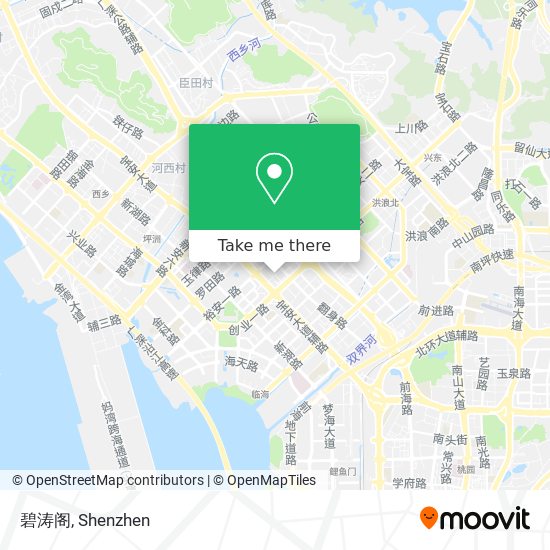 碧涛阁 map