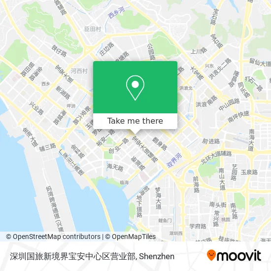 深圳国旅新境界宝安中心区营业部 map