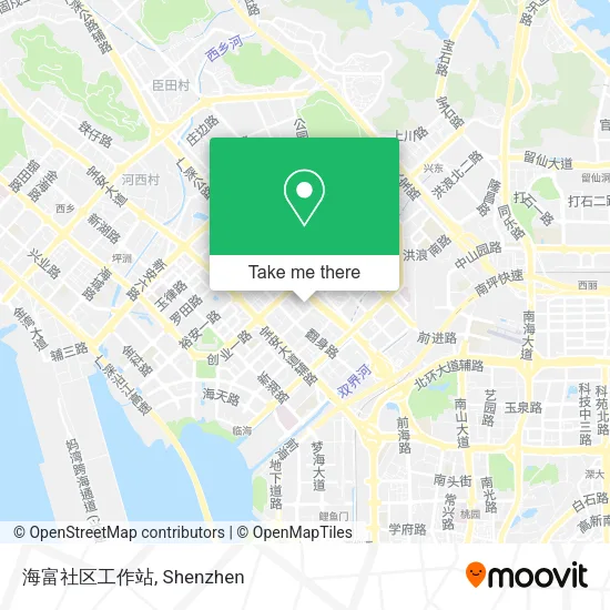 海富社区工作站 map