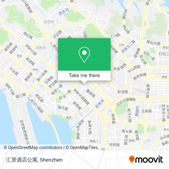 汇景酒店公寓 map