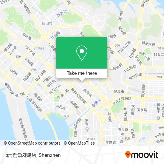 新澄海卤鹅店 map