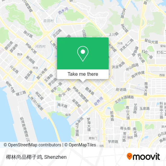 椰林尚品椰子鸡 map