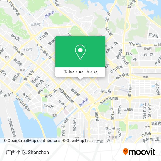 广西小吃 map