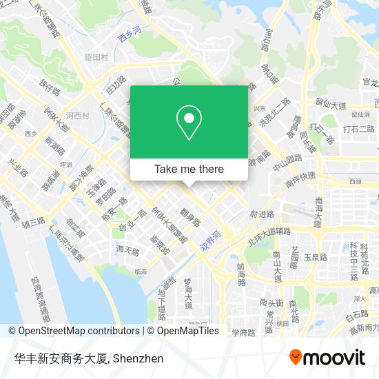 华丰新安商务大厦 map