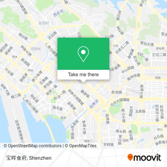 宝晖食府 map