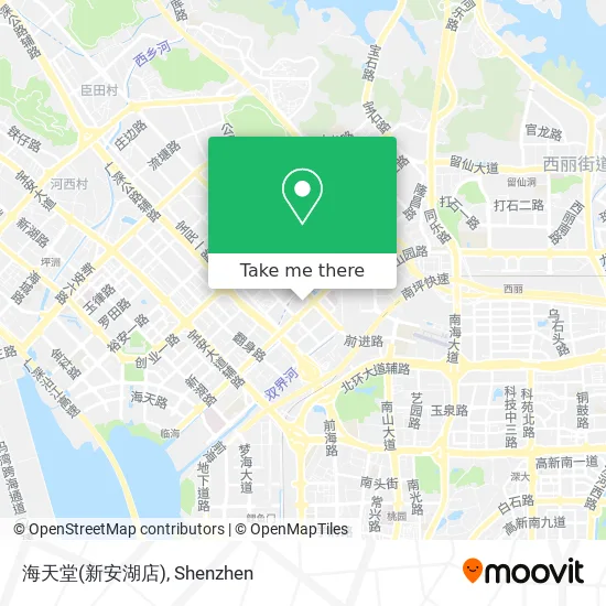 海天堂(新安湖店) map