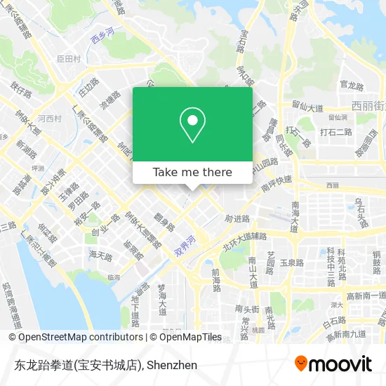 东龙跆拳道(宝安书城店) map