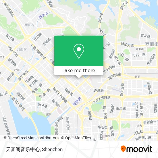 天音阁音乐中心 map