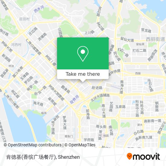 肯德基(香缤广场餐厅) map