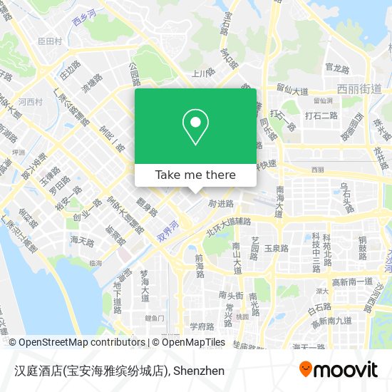 汉庭酒店(宝安海雅缤纷城店) map