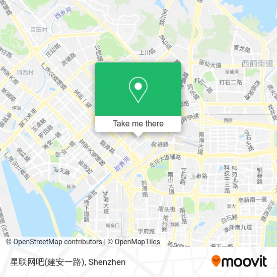 星联网吧(建安一路) map