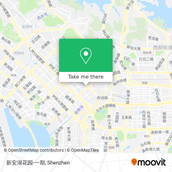 新安湖花园-一期 map