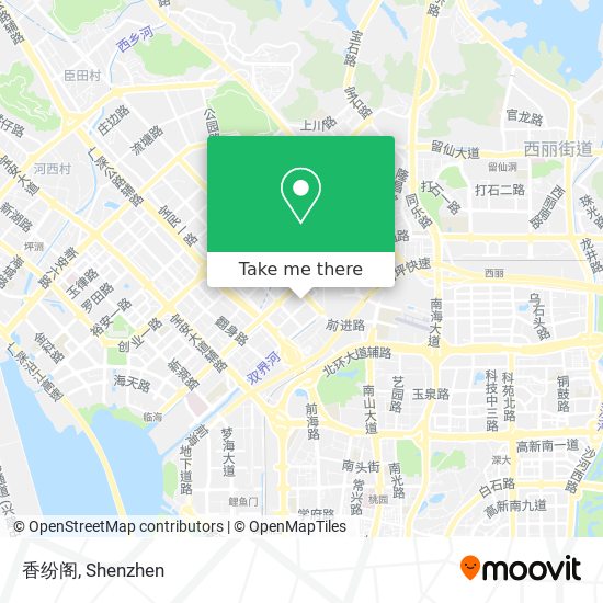 香纷阁 map