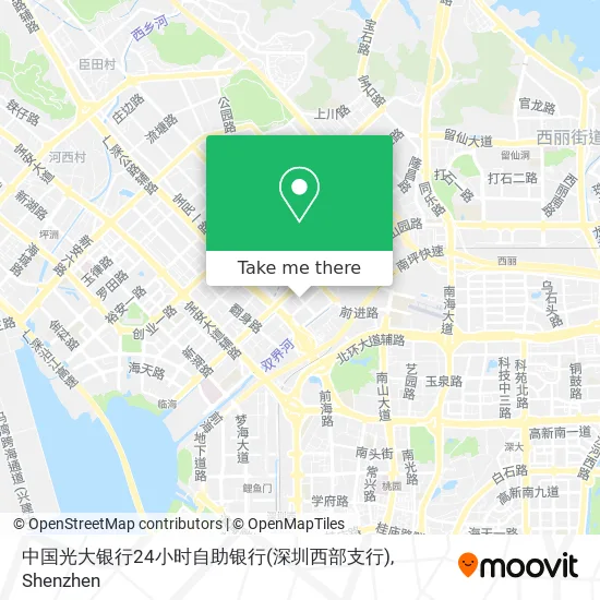 中国光大银行24小时自助银行(深圳西部支行) map