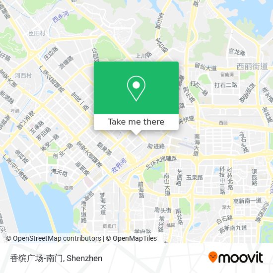 香缤广场-南门 map