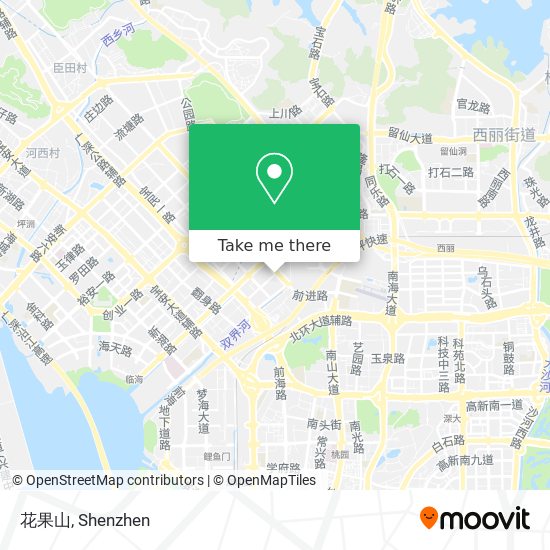 花果山 map