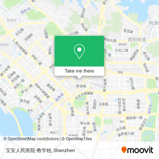 宝安人民医院-教学校 map