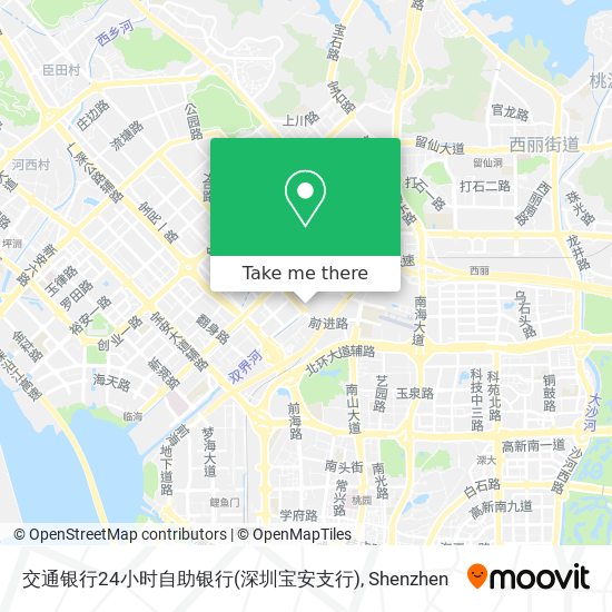 交通银行24小时自助银行(深圳宝安支行) map