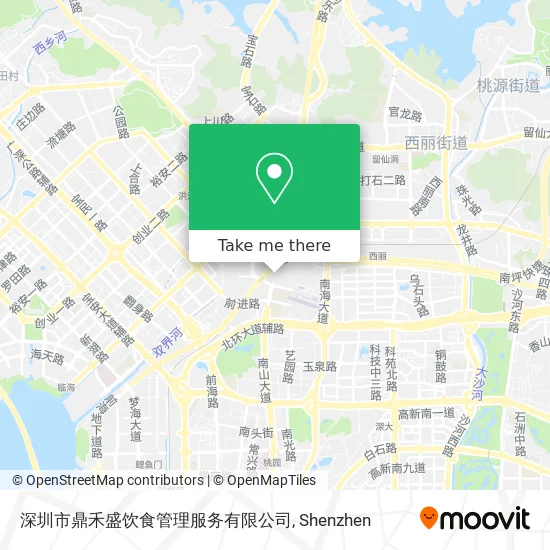 深圳市鼎禾盛饮食管理服务有限公司 map