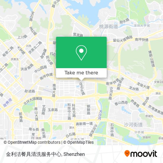 金利洁餐具清洗服务中心 map