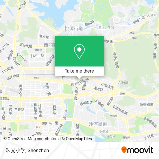 珠光小学 map