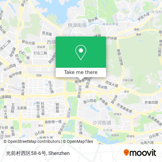 光前村西区58-6号 map