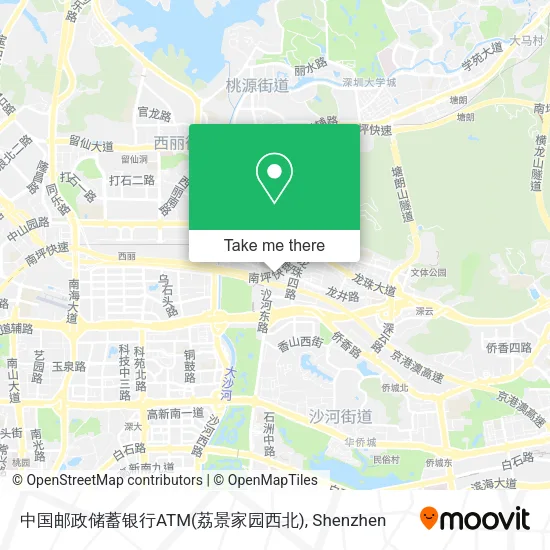 中国邮政储蓄银行ATM(荔景家园西北) map