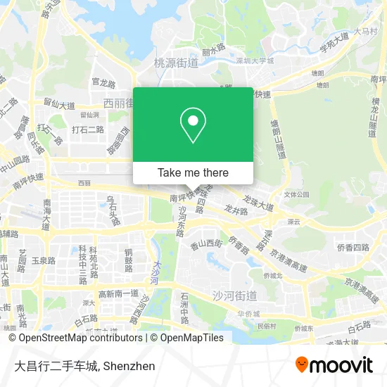 大昌行二手车城 map