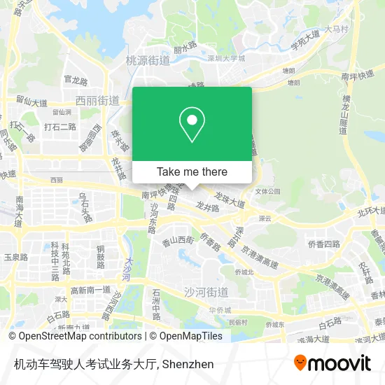 机动车驾驶人考试业务大厅 map