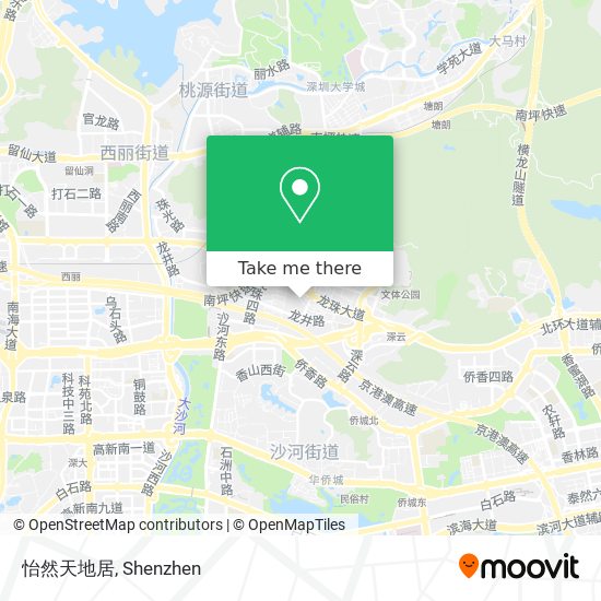 怡然天地居 map