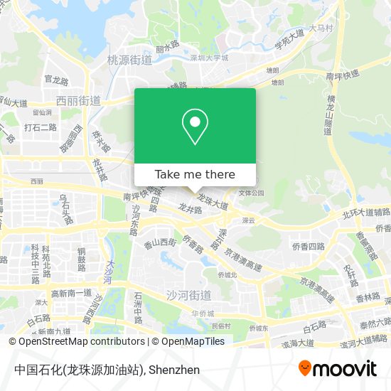 中国石化(龙珠源加油站) map